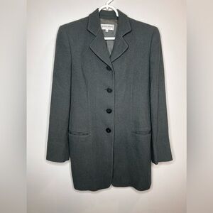 Vintage Giorgio Armani Le Collezioni Tailored Blazer Coat Jackte Size 40